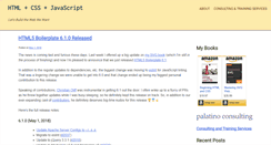 Desktop Screenshot of htmlcssjavascript.com
