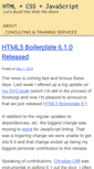 Mobile Screenshot of htmlcssjavascript.com